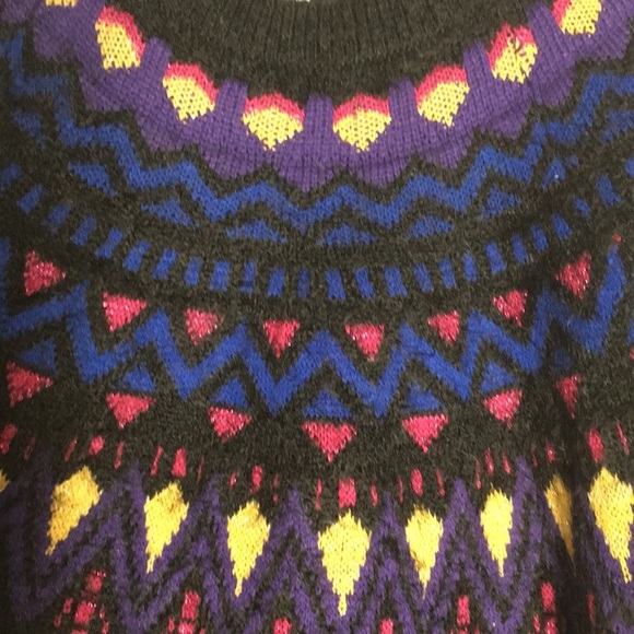 FINAL MARKDOWN LADIES’ NWOT Time and Tru Fair Isle Sweater (XXL) - Picture 7 of 12